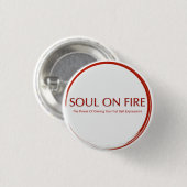 Seele in Flammen Button (Vorne & Hinten)
