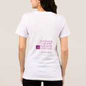 Seele in Flammen Tri-Blend Shirt (Rückseite)