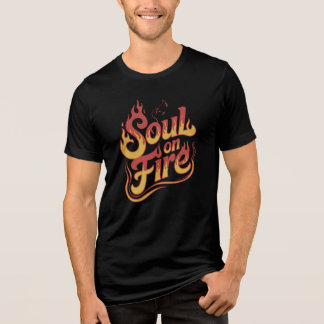 Seele in Flammen Tri-Blend Shirt