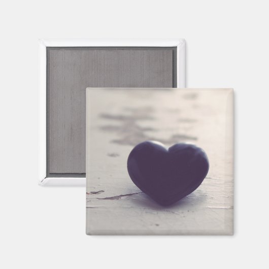 Seele Lila Stone Herzlich Willkommen am Strand Magnet (Vorderseite/Rückseite)