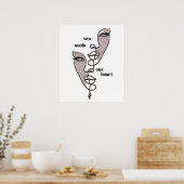 Seele Poster (Küche)