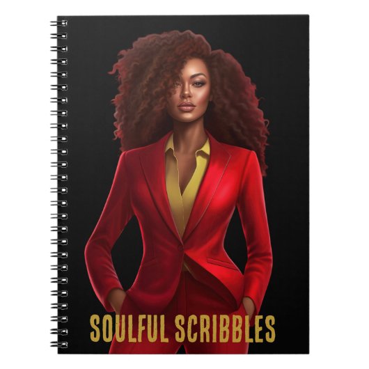 Seele Scribbles Journal Notizblock (Vorderseite)