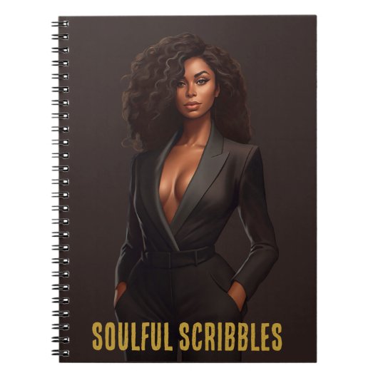 Seele Scribbles Journal Notizblock (Vorderseite)
