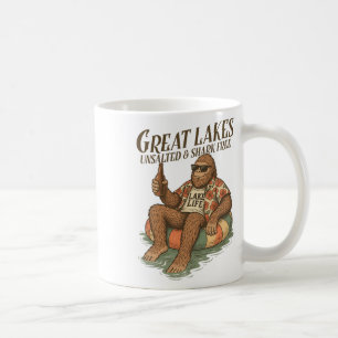 Seeleben Bigfoot Trinken Große Seen Ungesalzen Sh Kaffeetasse