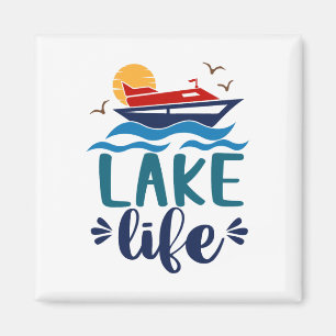 Seeleben Bootfahren Hallo Sommer Stimmung Sommerfe Magnet