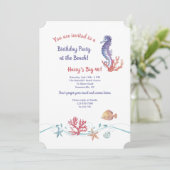 Seeleben-Einladung Einladung (Stehend Vorderseite)