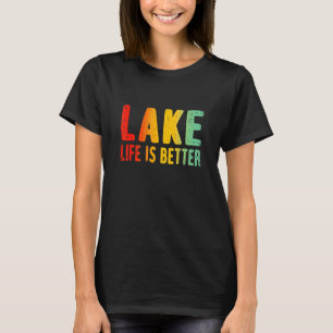 Seeleben Ist Besser - Leben Ist Besser Am Fischsee T-Shirt