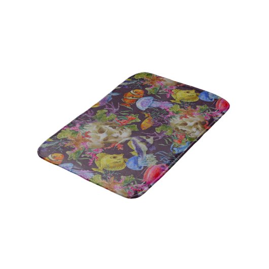 Seeleben-Schmutz-Muster Badematte (Schrägansicht)