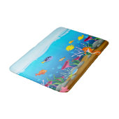 Seeleben unter der Seebad-Matte Badematte (Schrägansicht)