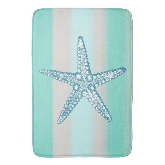 Seelebenstarfish-Seebad-Matten Badematte (Vorderseite Vertikal)