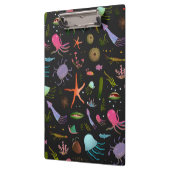 Seelebewesen-Muster Klemmbrett (Links)