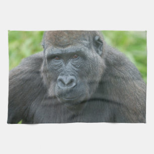 Seelenaugen Gorilla Shufai Geschirrtuch