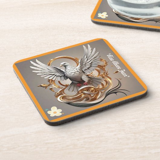 "Seelenbefreiung" Getränkeuntersetzer (Linke Seite)