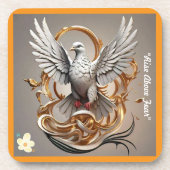 "Seelenbefreiung" Getränkeuntersetzer (Vorderseite)