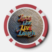 "Seelenbelebende Inspiration" Pokerchips (Rückseite)