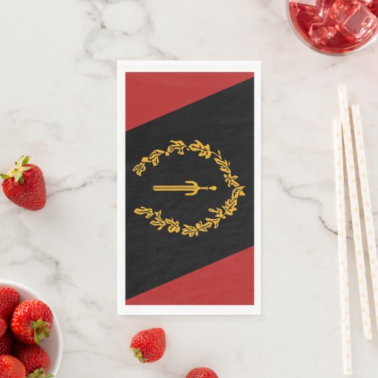 Seelenflagge Serviette (Beispiel)