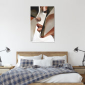 Seelenfragmente Leinwanddruck (Insitu (Schlafzimmer))