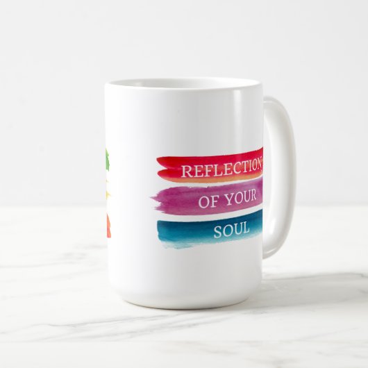 "Seelenfreundlichkeit" Kaffeecup Kaffeetasse (VorderseiteRechts)