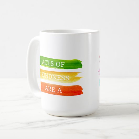 "Seelenfreundlichkeit" Kaffeecup Kaffeetasse (Vorderseite Links)