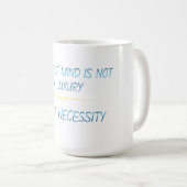 Seelenfrieden Kaffeetasse (VorderseiteRechts)