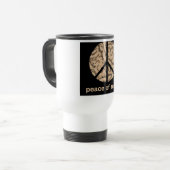 Seelenfrieden Reisebecher (Vorderseite Links)