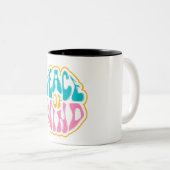 Seelenfrieden Zweifarbige Tasse (VorderseiteRechts)