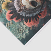 Seelenfürst, Indianerkönig Seidenpapier (Ausschnitt)