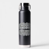 Seelenhydration: Die Diamantflasche Trinkflasche (Vorne)