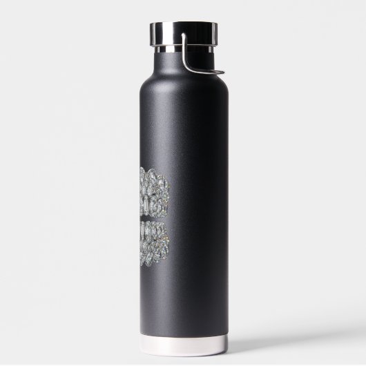 Seelenhydration: Die Diamantflasche Trinkflasche (Links)