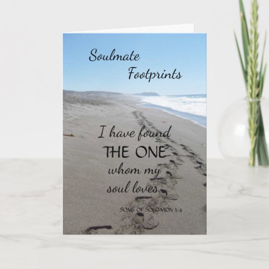 Seelenjubiläum fand die eine Karte (Vorderseite)