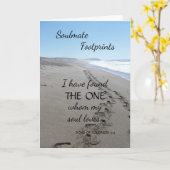 Seelenjubiläum fand die eine Karte (Gelbe Blume)