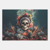 Seelenkrieger, Indianergotik Geschenkpapier Set (Vorderseite)