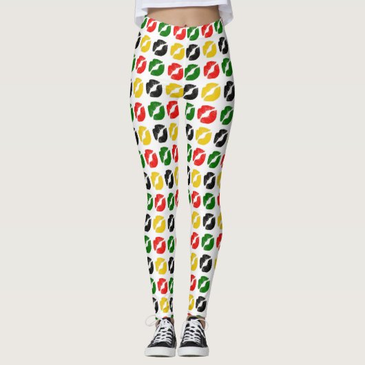 Seelenküsse Leggings (Vorderseite)