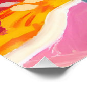 Seelenlesung: Afro Frauen entspannen mit der Natur Poster (Ecke)