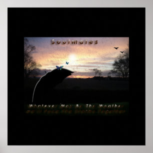 "Seelenmagate Stormy Weather Poster"* Poster