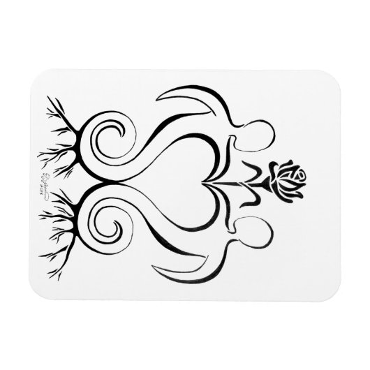 Seelenmagnet Gewerkschaft Magnet (Horizontal)