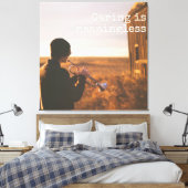Seelenmelodie Leinwanddruck (Insitu (Schlafzimmer))