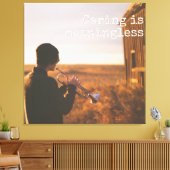 Seelenmelodie Leinwanddruck (Insitu (Wohnzimmer))