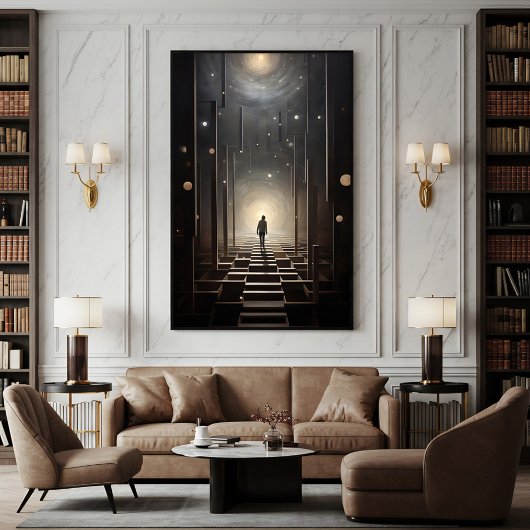 Seelenportal Leinwanddruck