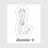 Seelenruder Aufkleber (Blatt)