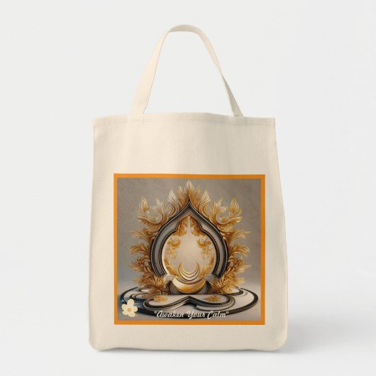 "Seelenruhige Tiefe" Tragetasche (Vorne)