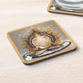 "Seelenruhige Tiefen" Getränkeuntersetzer (Linke Seite)