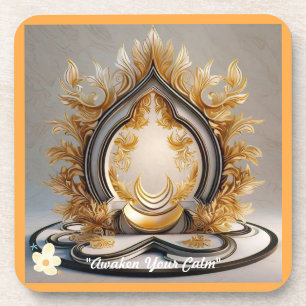 "Seelenruhige Tiefen" Getränkeuntersetzer