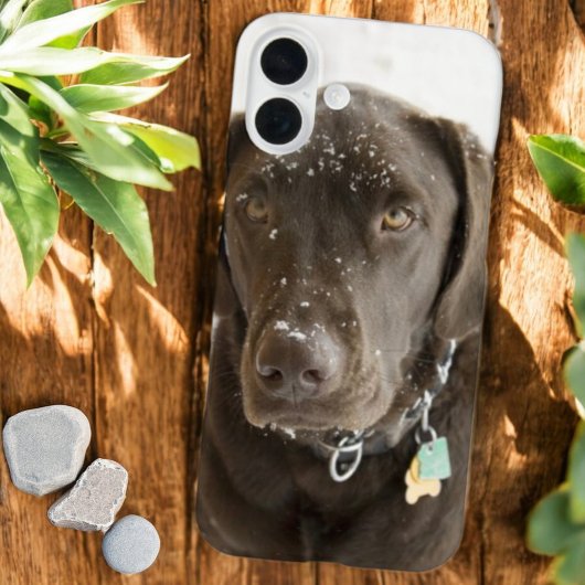 Seelenschnee Sprinklerfarbene Schokolade Labrador Case-Mate iPhone Hülle