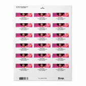 Seelenschwanz: Siegel der Düfte Adressaufkleber (Vorne)