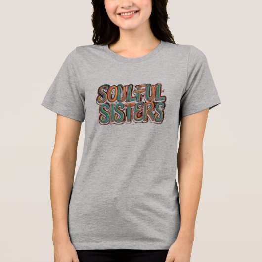 Seelenschwestern: Design von T - Shirt (Vorderseite)