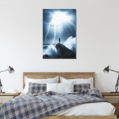 Seelensturm Leinwanddruck (Insitu (Schlafzimmer))