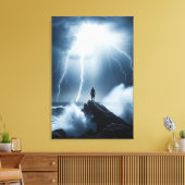Seelensturm Leinwanddruck (Insitu (Wohnzimmer))