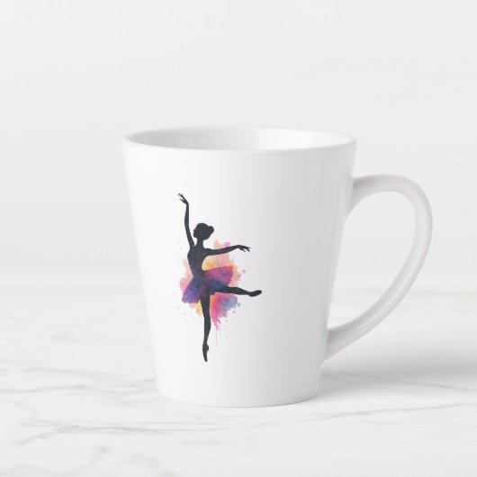 Seelentanz – Träumerisches Ballett Milchtasse (Rechts)