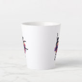 Seelentanz – Träumerisches Ballett Milchtasse (Vorderseite)